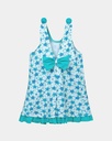 VESTIDO LYCRA TORTUGA AZUL