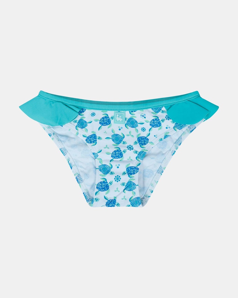 BIKINI NIÑA TORTUGAS AZUL